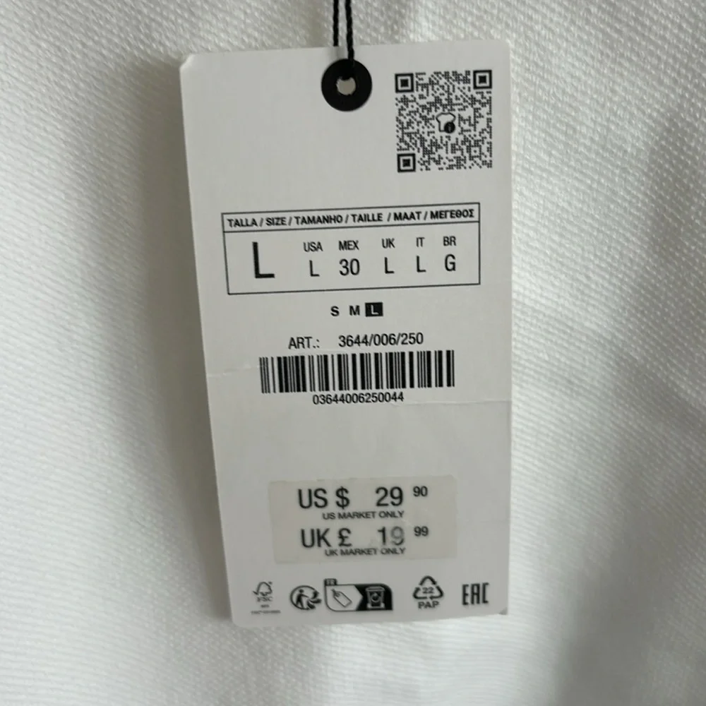 NWT Zara top and skirt set - Picture 4 of 5